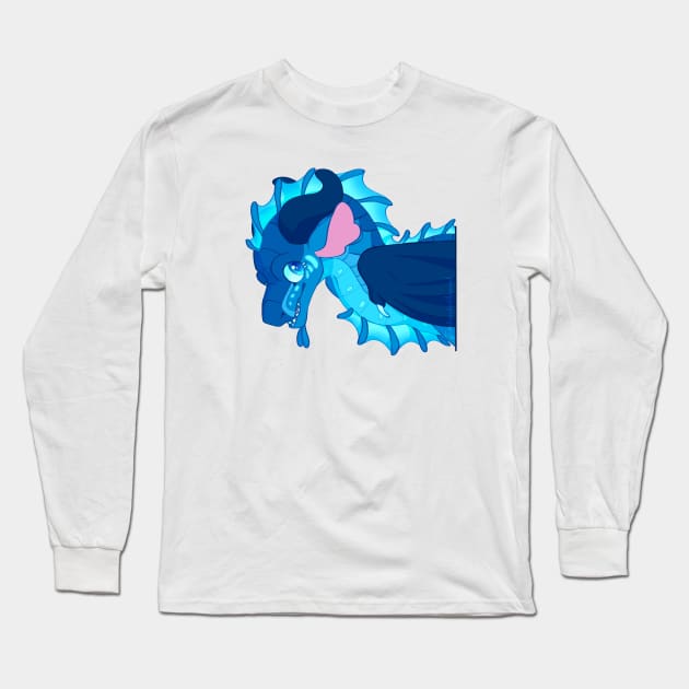 Tsunami WoF Long Sleeve T-Shirt by EnchantedAnimal